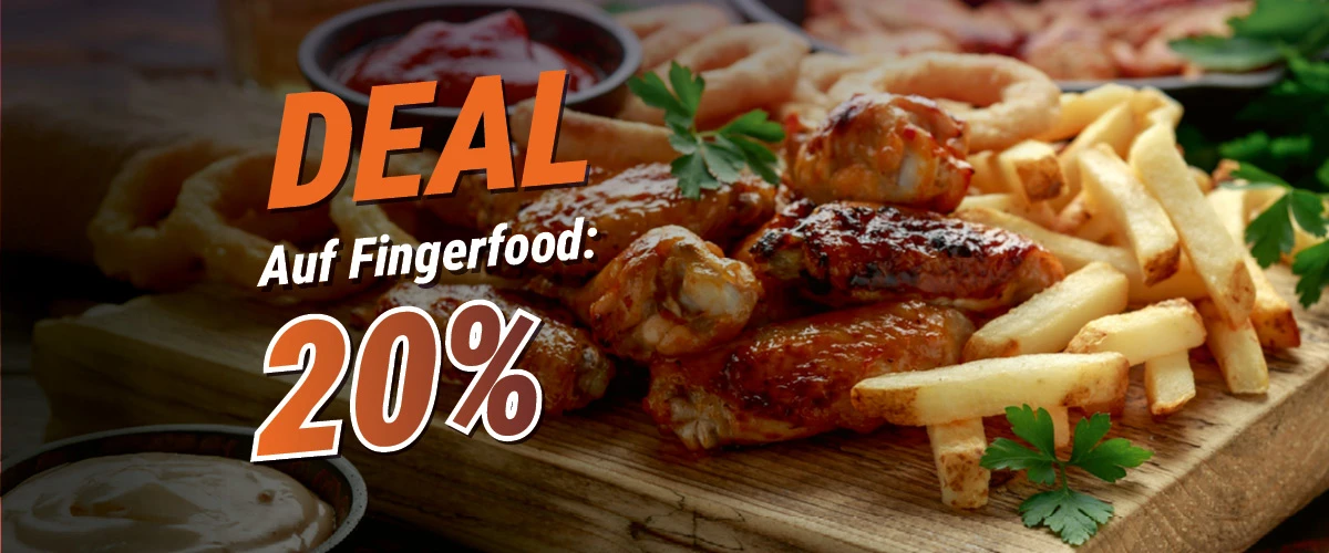 Lieferfuchs-Deal: Fingerfood & Wraps
